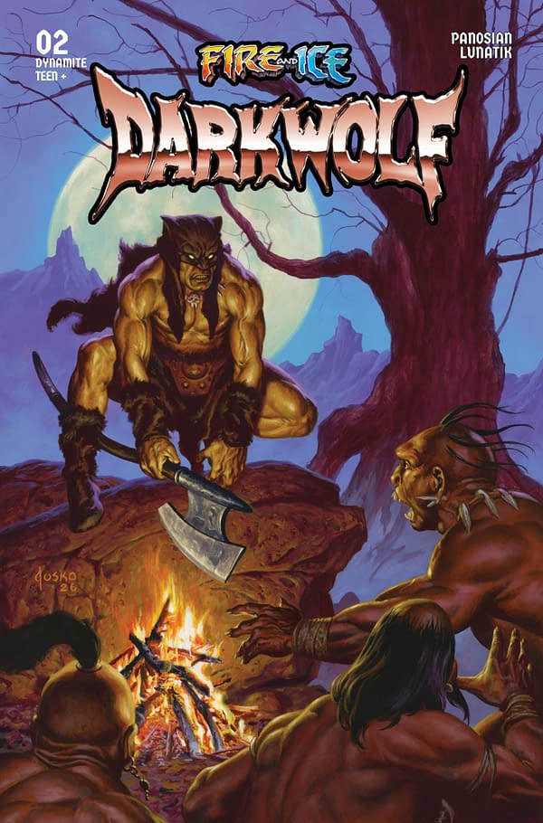 Cover image for Fire and Ice: Darkwolf #2