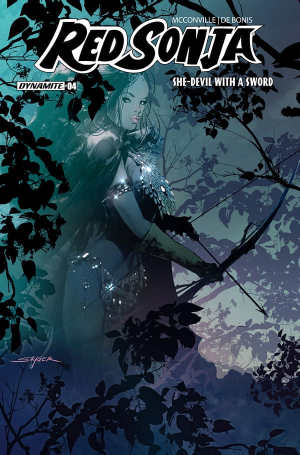 Cover image for Red Sonja: She-Devil with a Sword #4