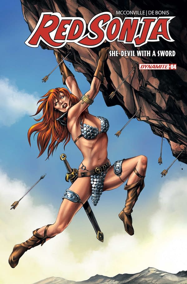 Cover image for Red Sonja: She-Devil with a Sword #4