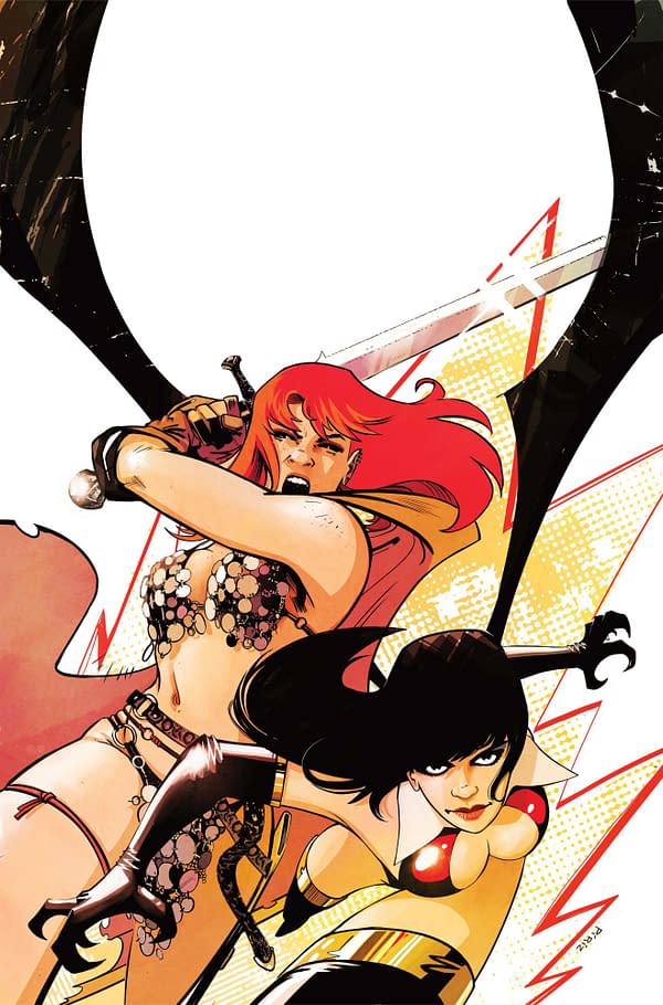 Cover image for Vampirella versus Red Sonja: Red City #1