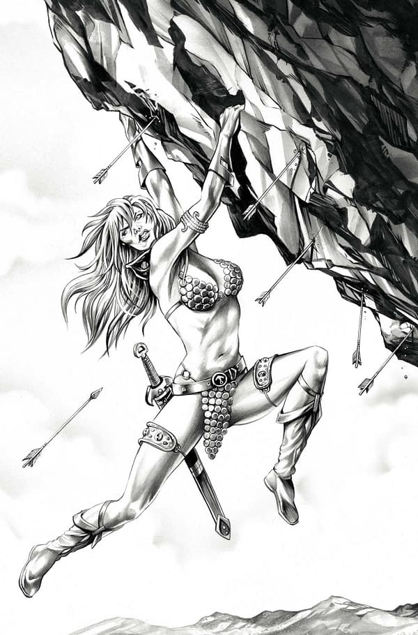 Cover image for Red Sonja: She-Devil with a Sword #4