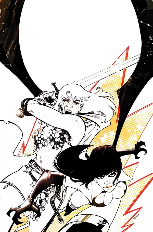 Cover image for Vampirella versus Red Sonja: Red City #1