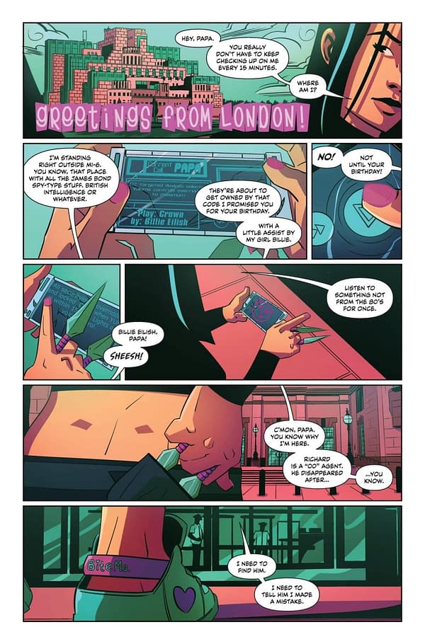 Interior preview page from Yumi: 00EX #1