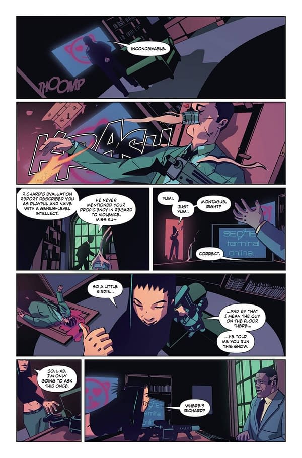 Interior preview page from Yumi: 00EX #1