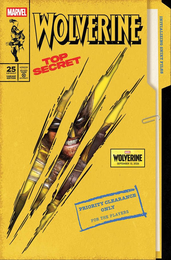 Cover image for WOLVERINE #25 JOCK MARVEL GAMES VARIANT