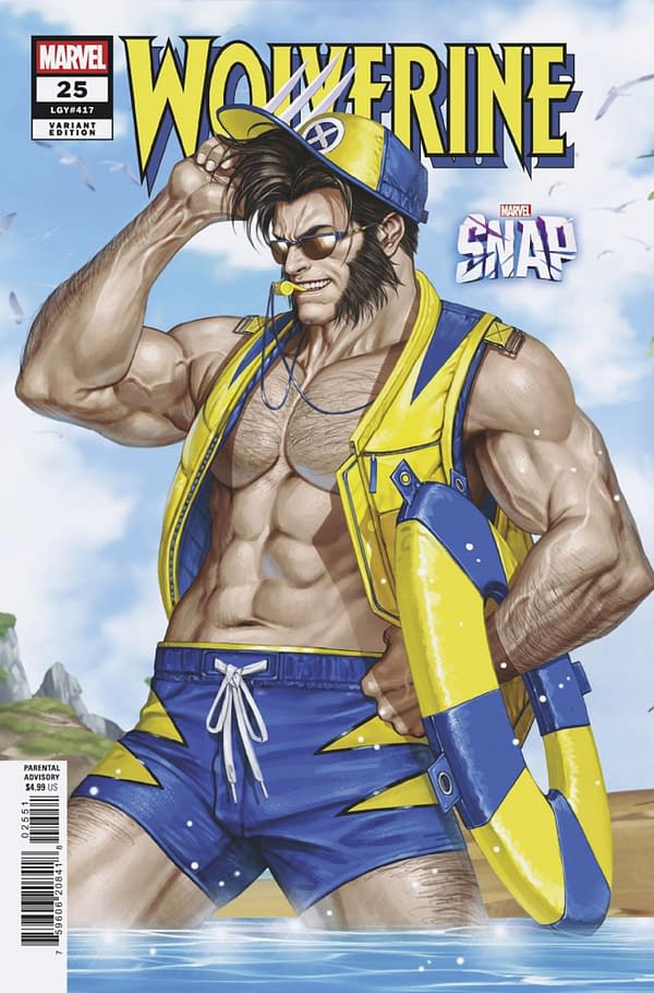 Cover image for WOLVERINE #25 INHYUK LEE MARVEL SNAP SWIMSUIT VARIANT