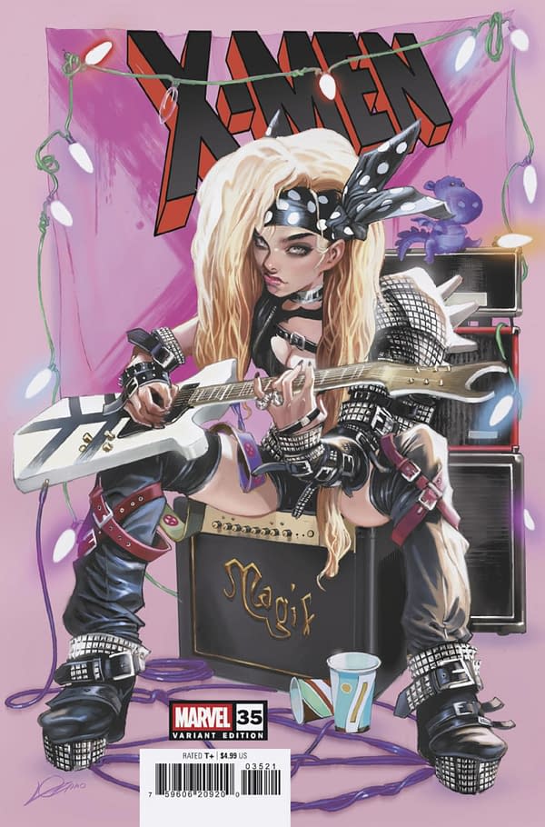 Cover image for X-MEN #35 ALEXANDER LOZANO '80S MAGIK VARIANT
