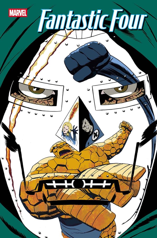 Cover image for FANTASTIC FOUR #15 MARCOS MARTIN FOIL VARIANT