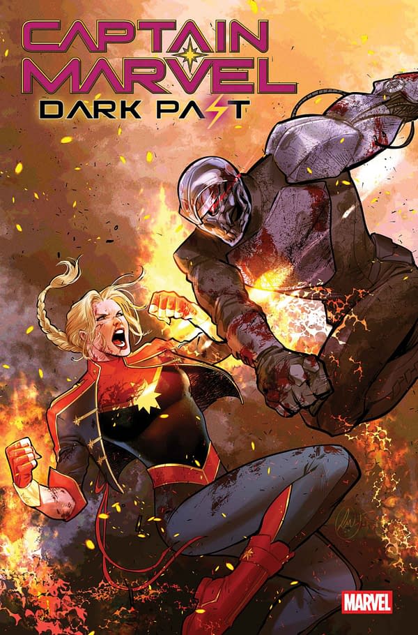 Cover image for CAPTAIN MARVEL: DARK PAST #5 LUCAS WERNECK COVER