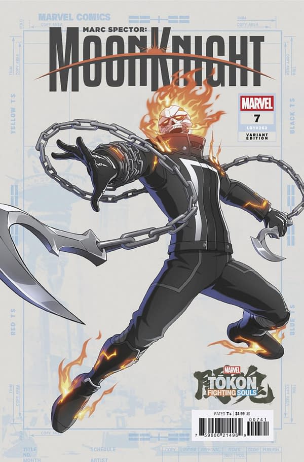 Cover image for MARC SPECTOR: MOON KNIGHT #7 MARVEL TOKON: FIGHTING SOULS VARIANT
