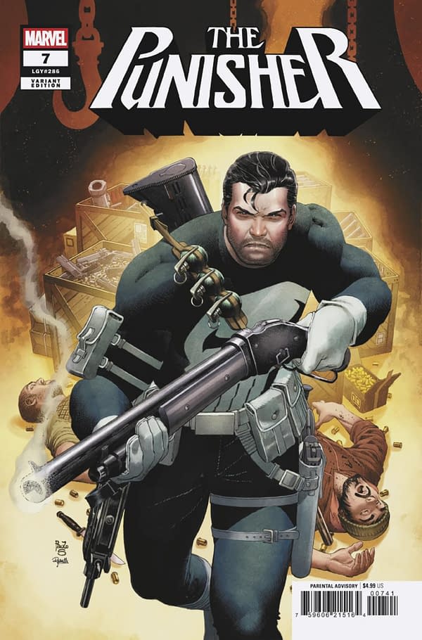 Cover image for PUNISHER #7 PAULO SIQUEIRA VARIANT