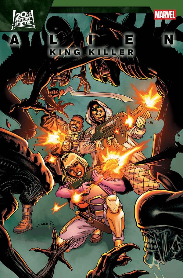 Cover image for ALIEN: KING KILLER #5 DAVID YARDIN COVER