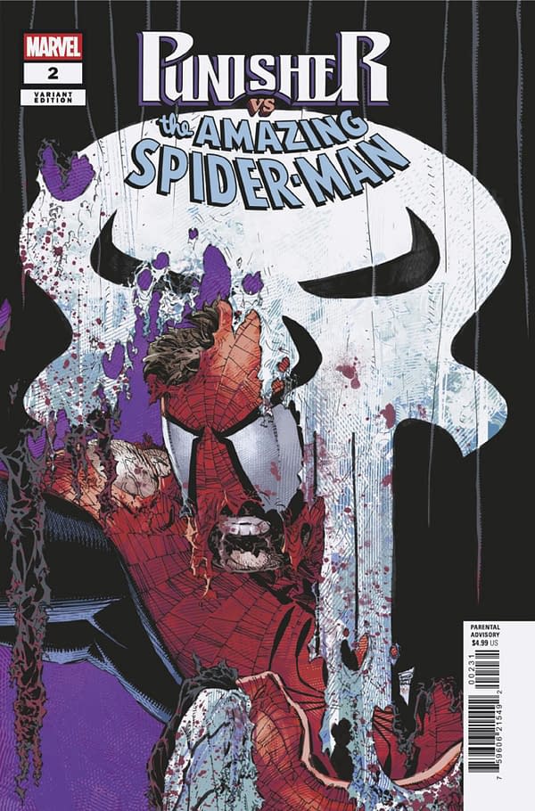 Cover image for PUNISHER VS. SPIDER-MAN #2 PHILIP TAN VARIANT