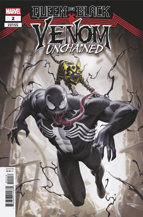 Cover image for QUEEN IN BLACK: VENOM UNCHAINED #2 JUNGGEUN YOON VARIANT [QIB]