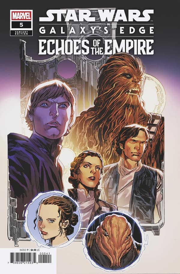Cover image for STAR WARS: GALAXY'S EDGE - ECHOES OF THE EMPIRE #5 KEN LASHLEY VARIANT