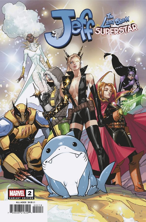 Cover image for JEFF THE LAND SHARK: SUPERSTAR #2 MATTEO LOLLI VARIANT