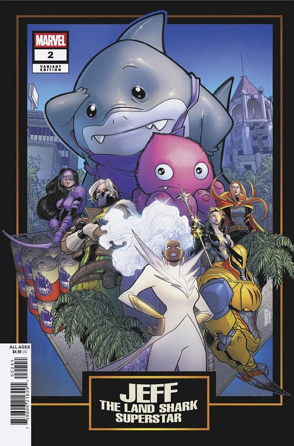 Cover image for JEFF THE LAND SHARK: SUPERSTAR #2 DAVID BALDEON VARIANT