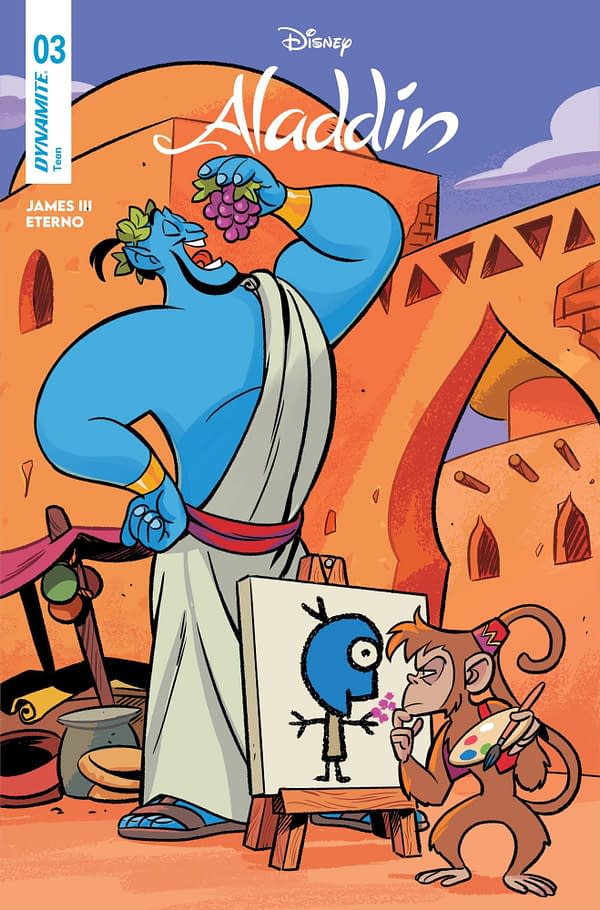 Cover image for Aladdin #3