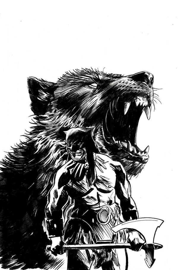 Cover image for Fire and Ice: Darkwolf #3