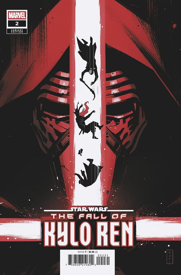 Cover image for STAR WARS: THE FALL OF KYLO REN #2 NOGI SAN VARIANT