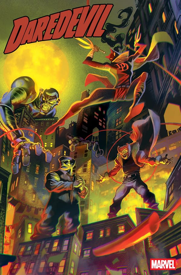 Cover image for DAREDEVIL #7 FLAVIANO 2-PART CONNECTING VARIANT