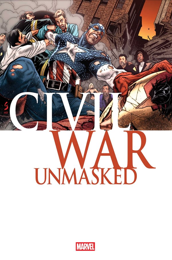 Cover image for CIVIL WAR: UNMASKED #5 GEOFF SHAW COVER