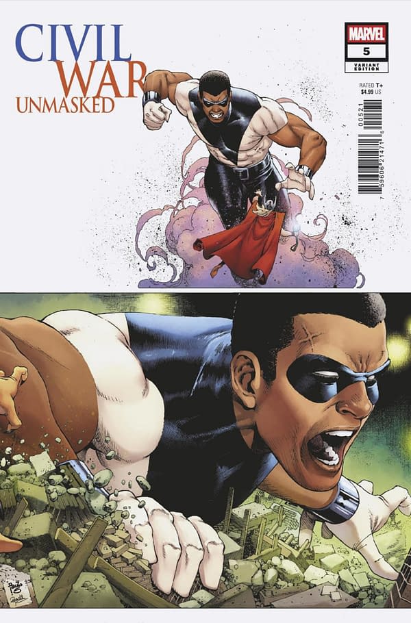 Cover image for CIVIL WAR: UNMASKED #5 PAULO SIQUEIRA 5-PART CONNECTING VARIANT