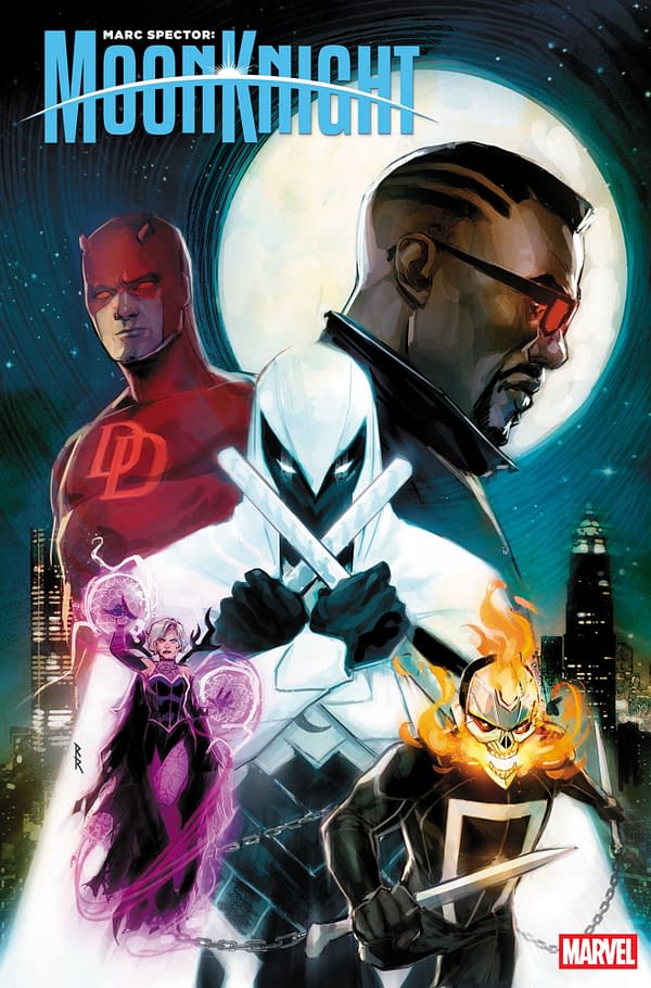 Cover image for MARC SPECTOR: MOON KNIGHT #8 ROD REIS VARIANT