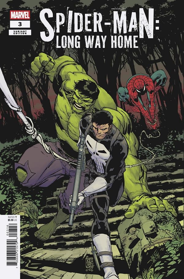Spider-Man: Long Way Home #3 Preview: Hulk Smash, Cube Crash