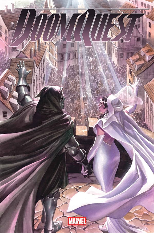 Cover image for DOOMQUEST #4 ALEX ROSS COVER