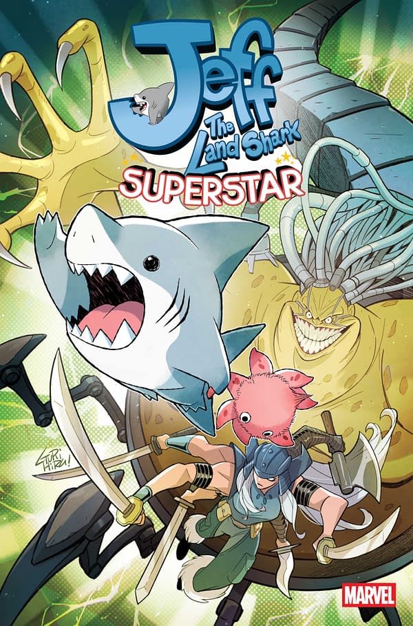 Jeff the Land Shark: Superstar #3 Preview: Heptapus Held Hostage