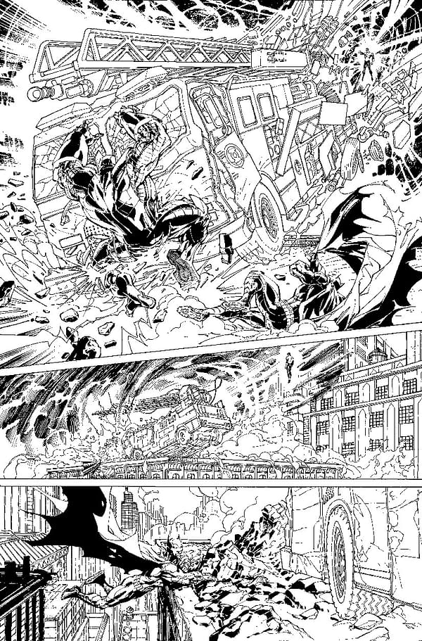 Two Old Pages From Justice League #1