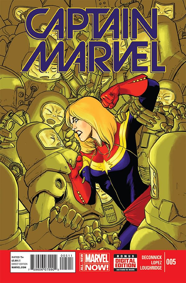 Captain Marvel Cover