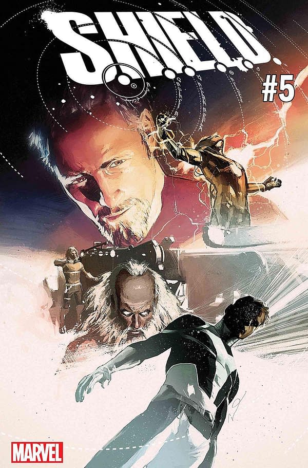 Finally&#8230; Jonathan Hickman and Dustin Weaver's SHIELD #5 and #6 for May 2018
