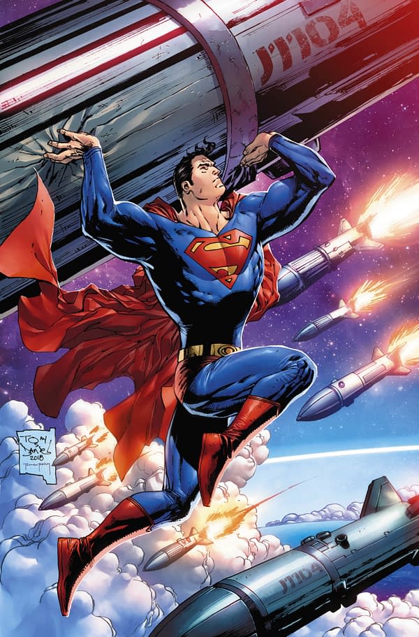 Tony S. Daniel and Nicola Scott's Retailer Exclusive Covers for Action Comics #1000