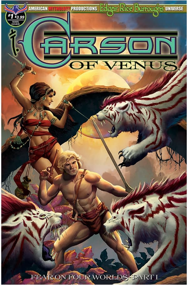 American Mythology Launches Edgar Rice Burroughs Comicverse with Super-Mega-Crossover Event