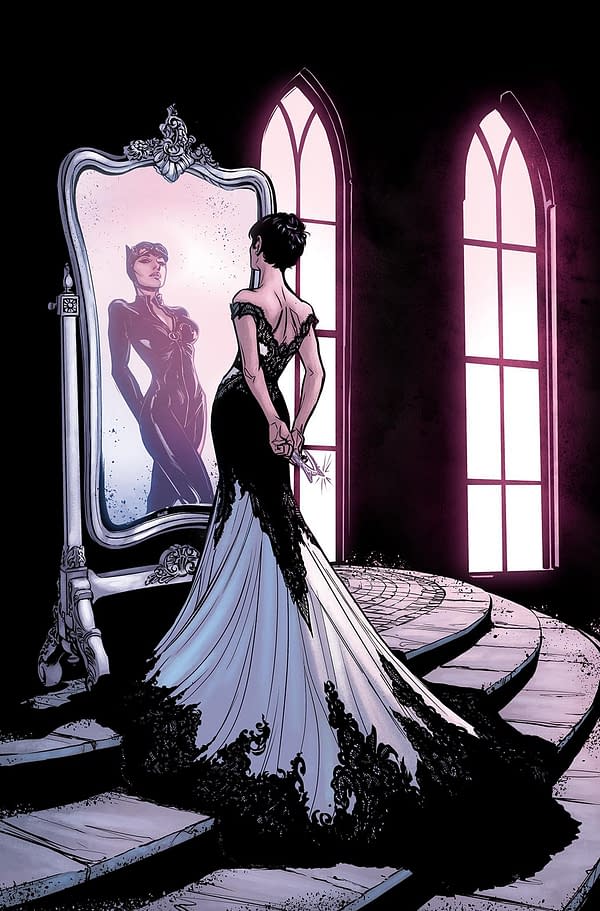 Who Wants to See Catwoman's Wedding Dress, Then?