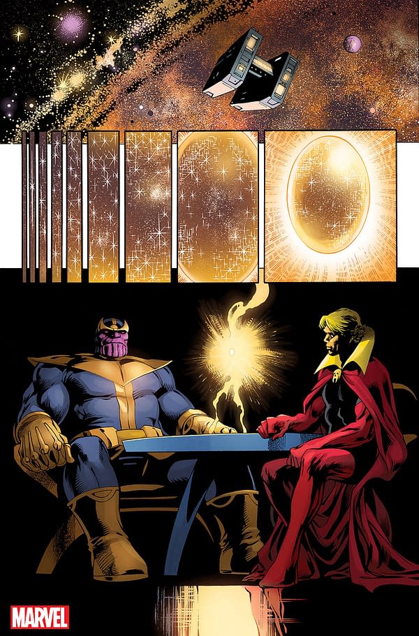 Thanos to Fight His Own Future in Thanos: The Infinity Conflict by Jim Starlin and Alan Davis