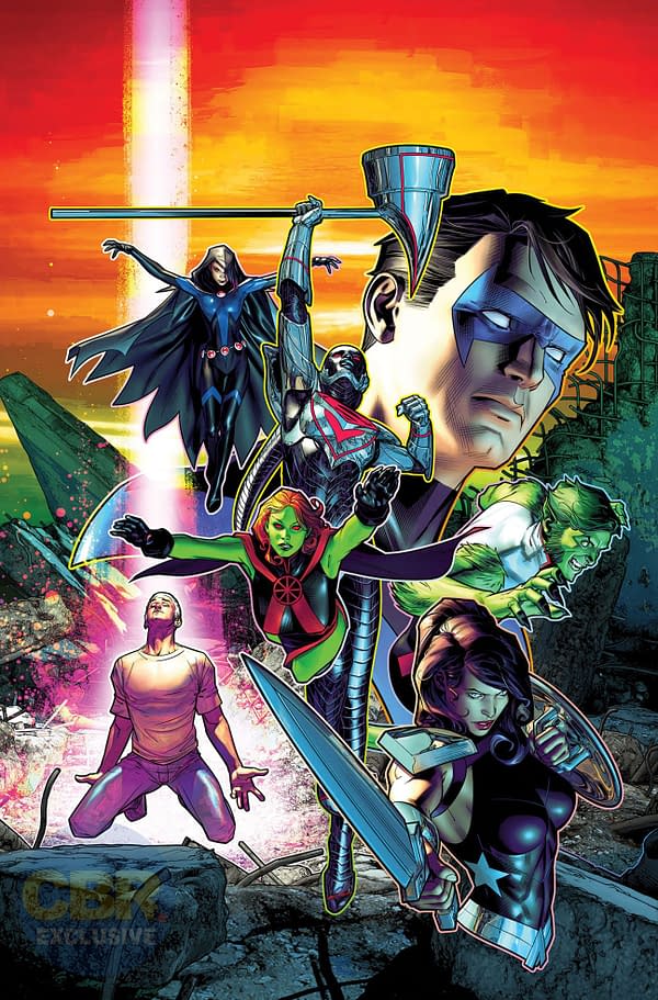 No Justice Brings a Metagene Pandemic to the DC Universe, Titans #23 July Solicits