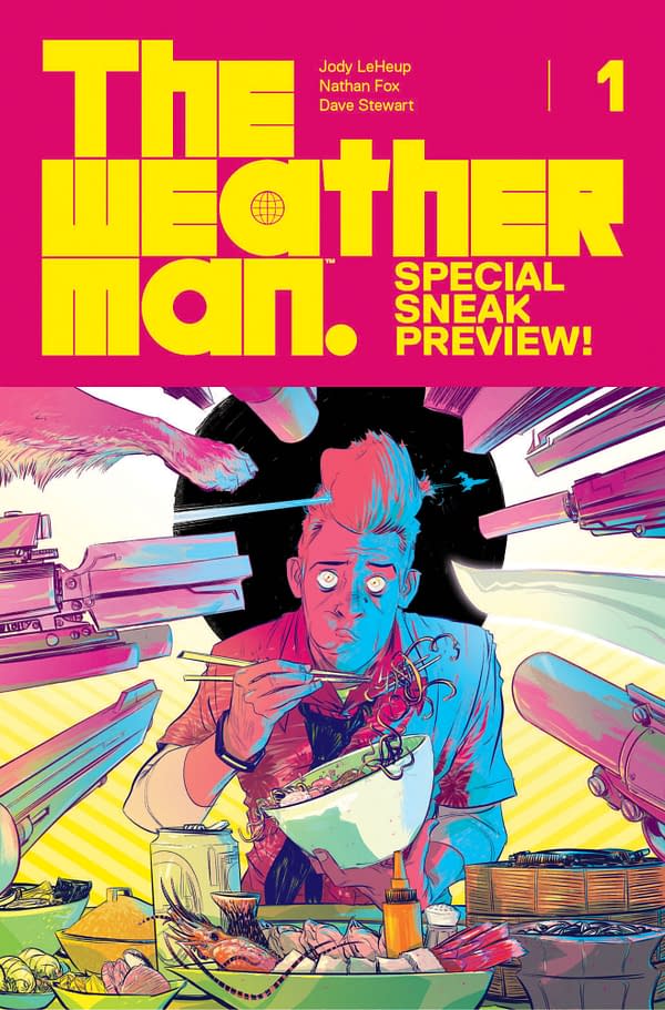 When a Grown Man Breast Feeds a Baby &#8211; Jody LeHeup and Nathan Fox's Weatherman #1 from Image Comics Previewed