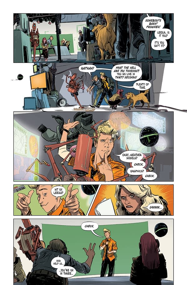 When a Grown Man Breast Feeds a Baby &#8211; Jody LeHeup and Nathan Fox's Weatherman #1 from Image Comics Previewed