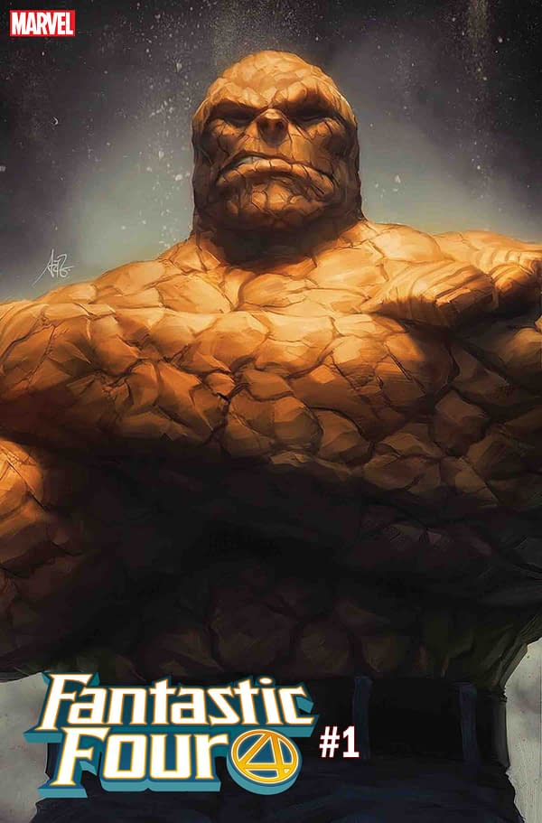 Stanley "Artgerm" Lau's Invisible Woman and Mr. Fantastic Covers for Fantastic Four #1 Revealed