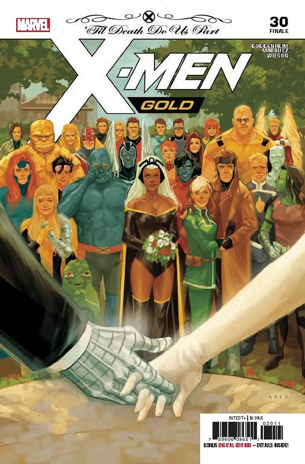 Cover to X-Men Gold #31 Revealed &#8211; is it a Wedding Spoiler?