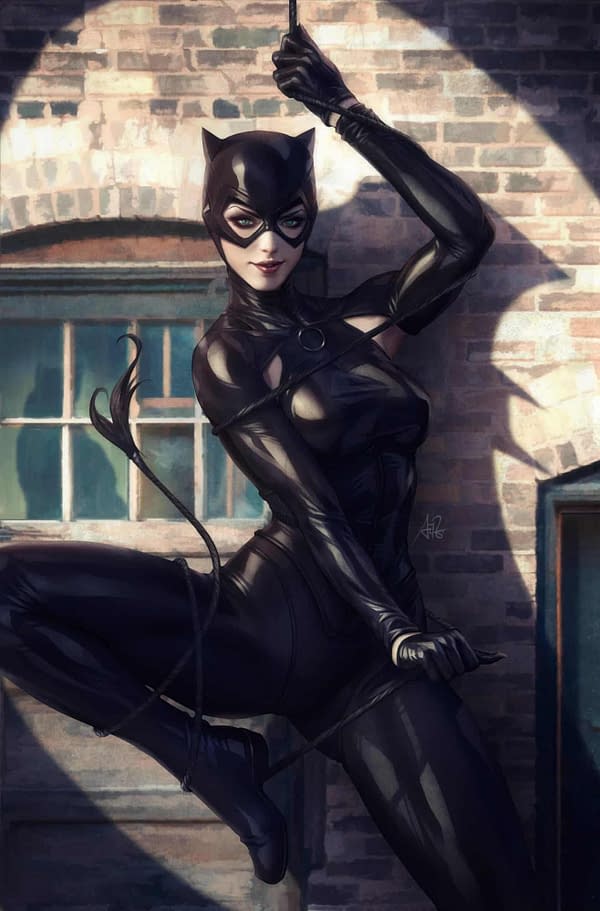 Stanley "Artgerm" Lau's Cover for Catwoman #1