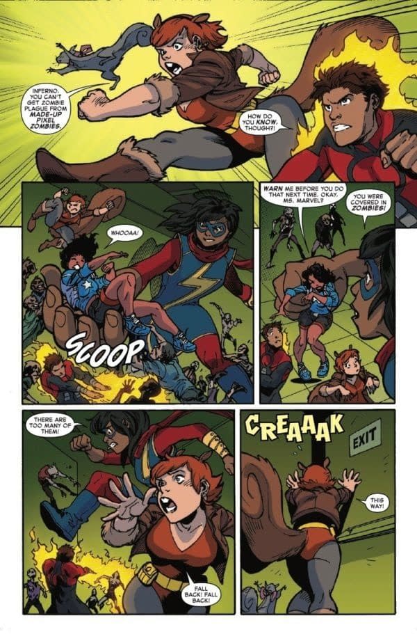 Tomorrow's Ms. Marvel/Squirrel Girl #1 Will Be Missing a Page