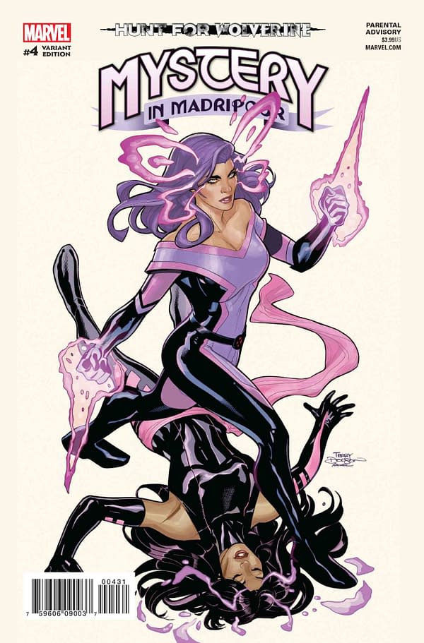 From East Asian to Caucasian &#8211; Psylocke Switches Back on Wednesday