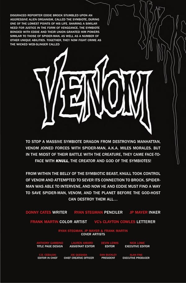 Venom Finally Looks Like His Chest Symbol