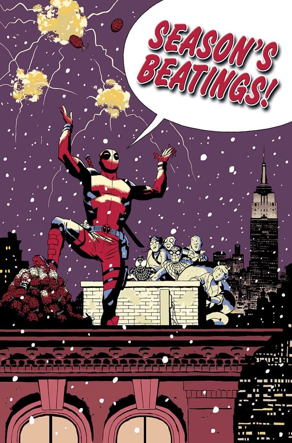 Season's Beatings, a 2nd Marvel Holiday Special from Jason Latour, Veronica Fish, More