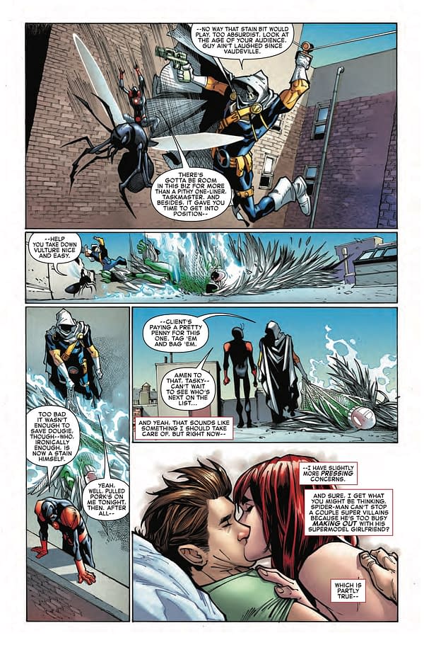 With Great Power Comes&#8230; A Makeout Session With Mary Jane?! Amazing Spider-Man #6 Preview