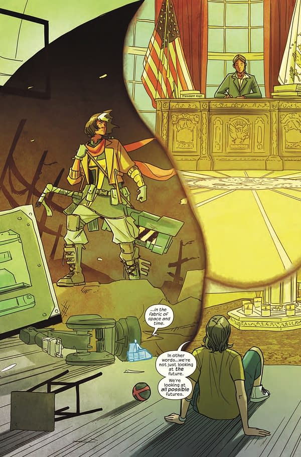 Can You Name All the Alternate Futures in This Preview of Ms. Marvel #34?
